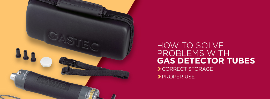 how to solve problems with gas detector tubes
